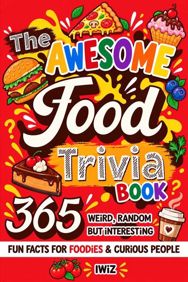 The Awesome Food Trivia Book cover