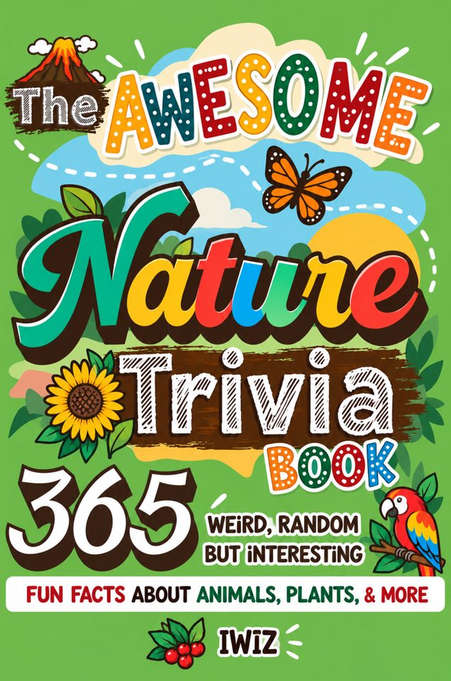 The Awesome Nature Trivia Book cover